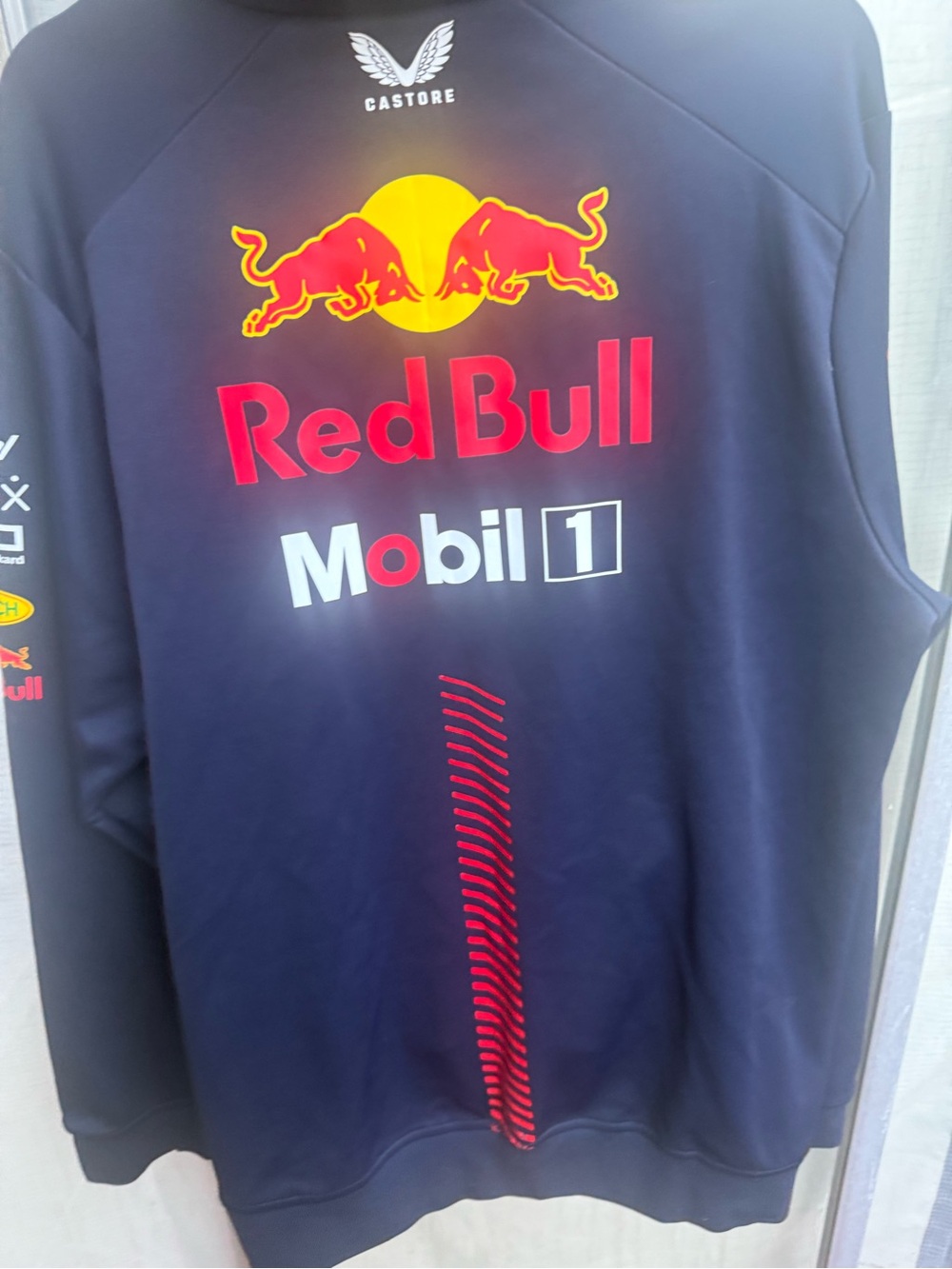 Red Bull Aston Martin Racing Team F-1 Team Puma Hoodie size xL - Picture 10 of 12